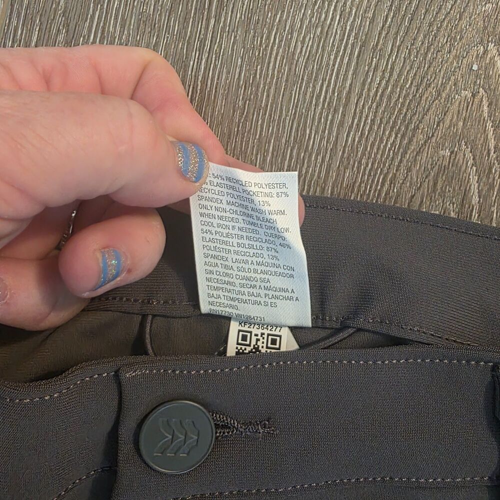 NWT Mens 360 Lifestyle Trouser Golf Pants - All In Motion Stretch 34x32 Gray - Picture 4 of 5